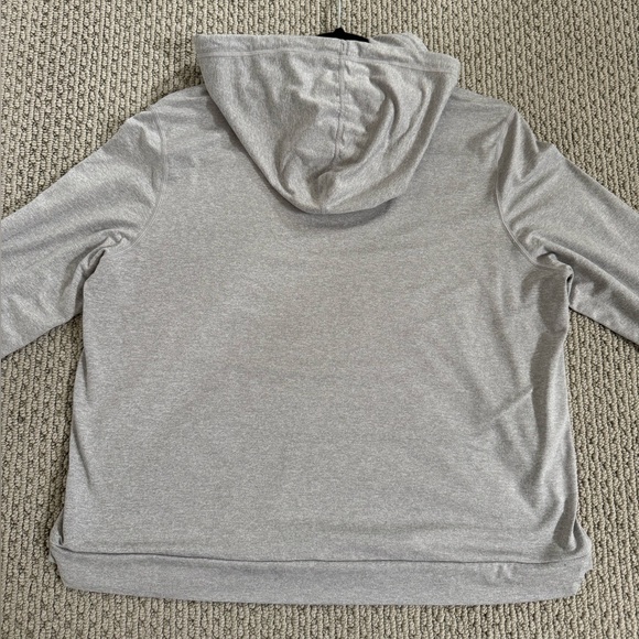 Vuori Women’s Halo Essential Hoodie Large Pale Grey Heather - Picture 2 of 5